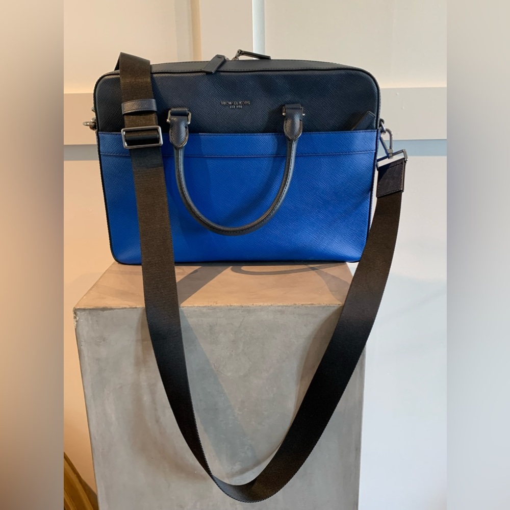 🆕️ Michael Kors Harrison Leather Briefcase